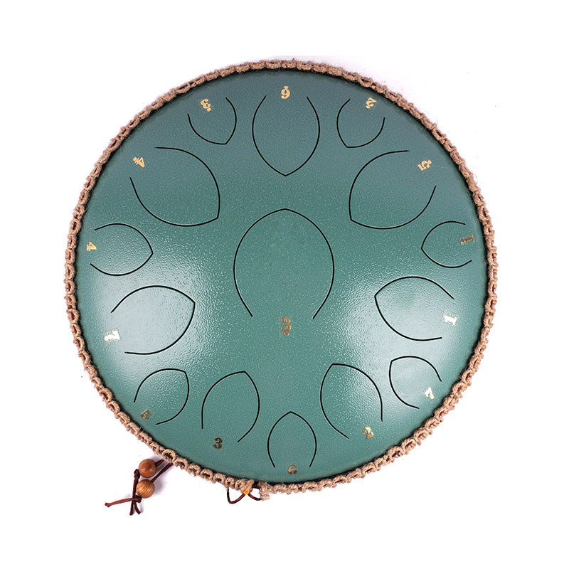 Jooleer Steel Tongue Drum Kit with App, Music Book, Steel Handpan Drum Mallets, and Carry Bag