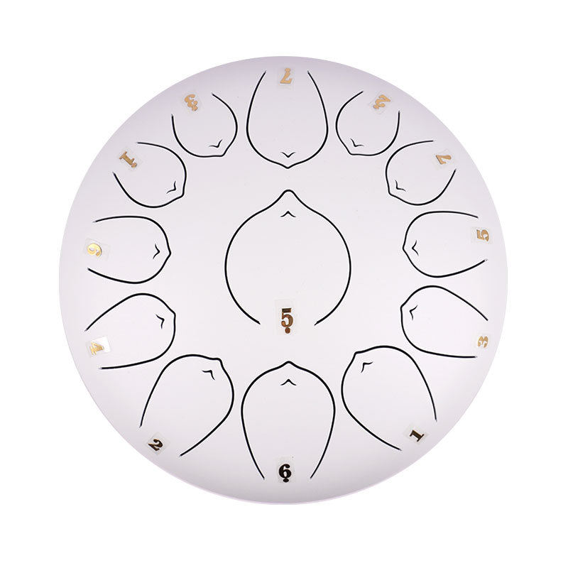 Jooleer Steel Tongue Drum Kit with App, Music Book, Steel Handpan Drum Mallets, and Carry Bag