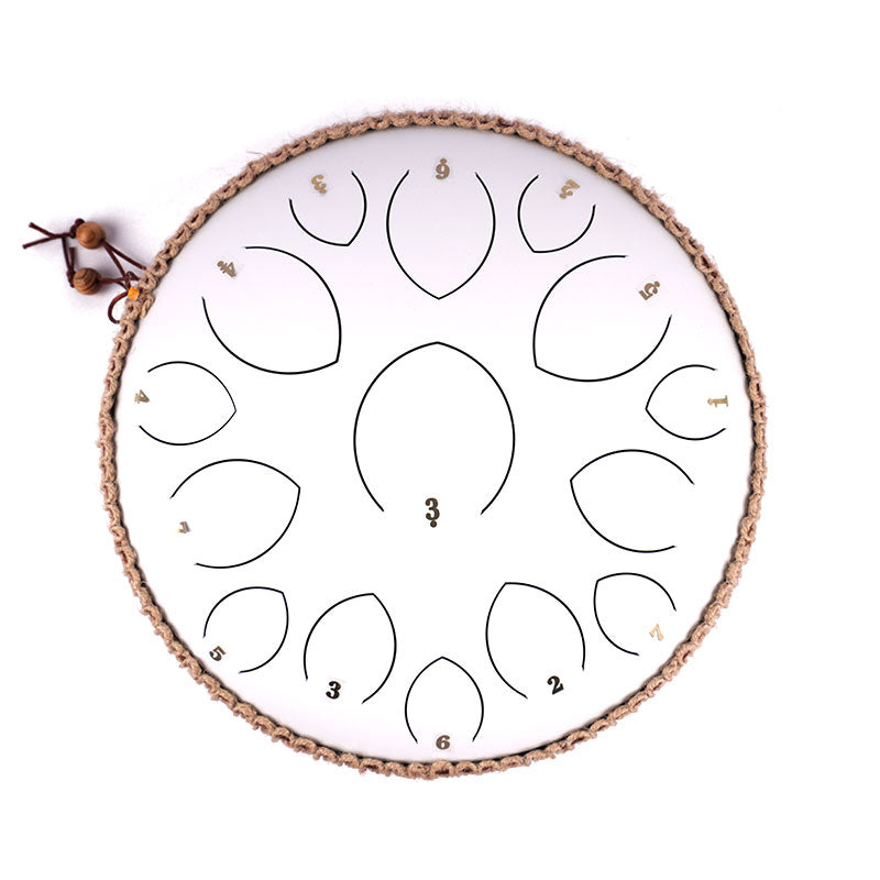 Jooleer Steel Tongue Drum Kit with App, Music Book, Steel Handpan Drum Mallets, and Carry Bag