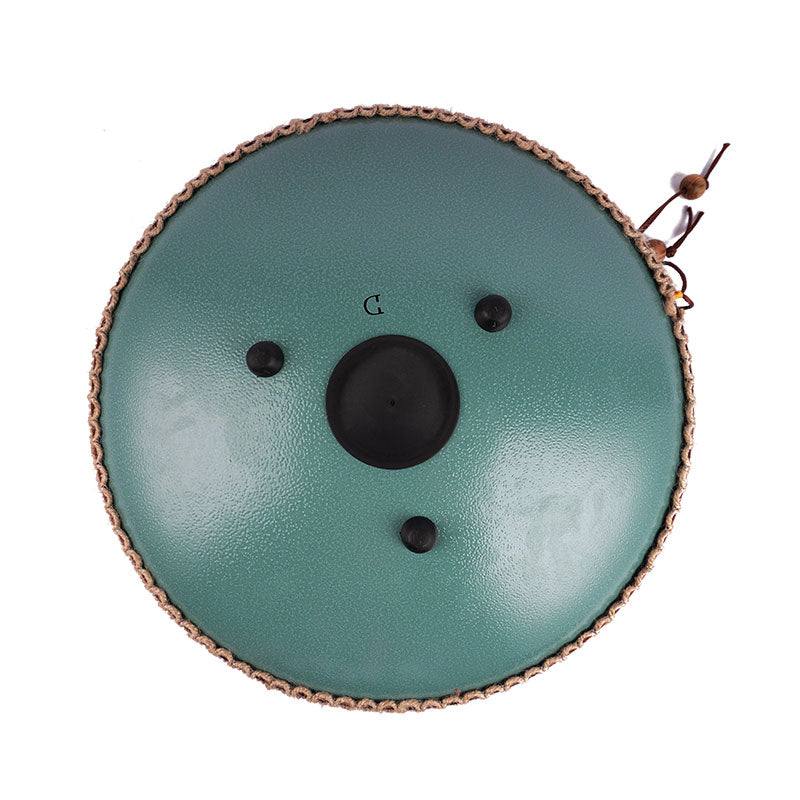 Jooleer Steel Tongue Drum Kit with App, Music Book, Steel Handpan Drum Mallets, and Carry Bag