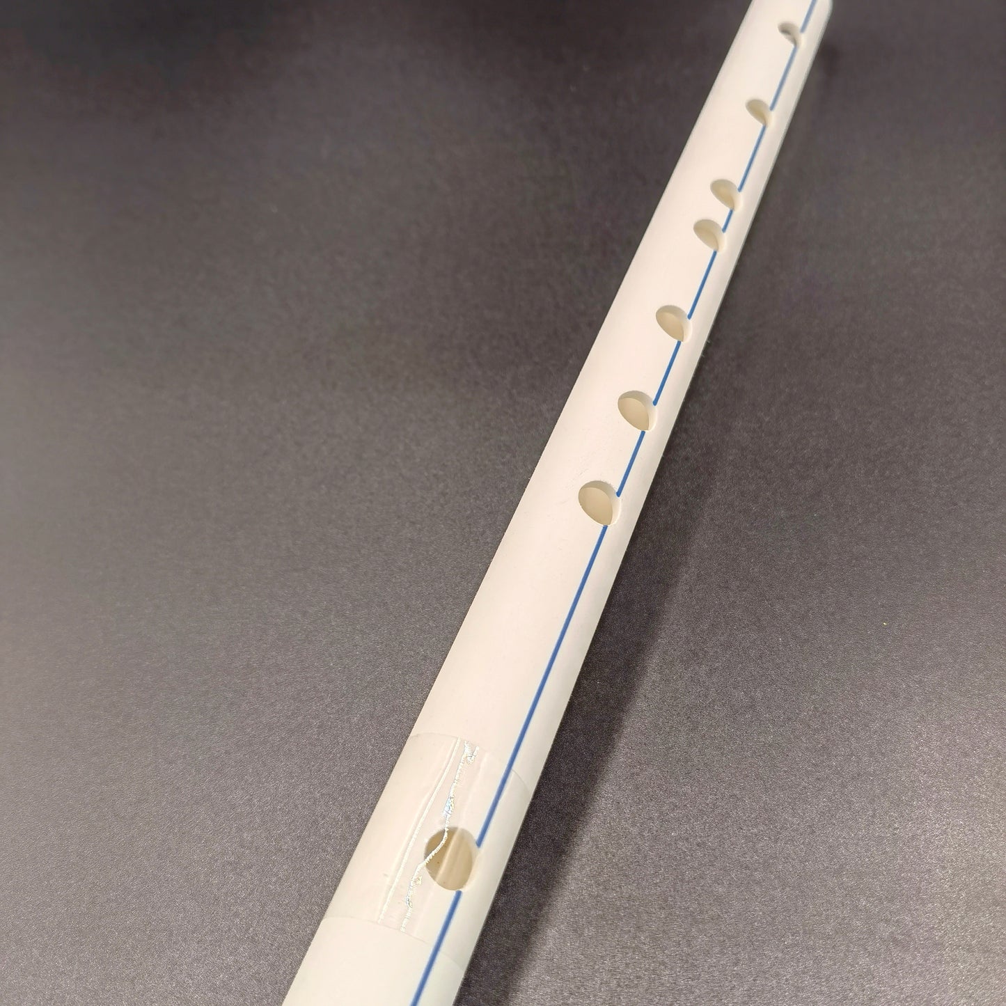 Pipe Flute Dizi Vintage Style Chinese Oriental Non-Bamboo PPR Eco-friendly Instrument Traditional Tape Membrane