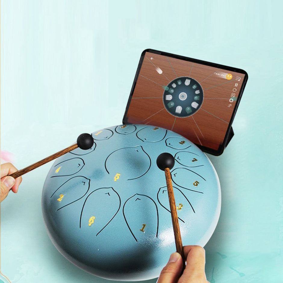 Jooleer Kalimba Thumb Piano Smart App Drum Instruments Chords Songs